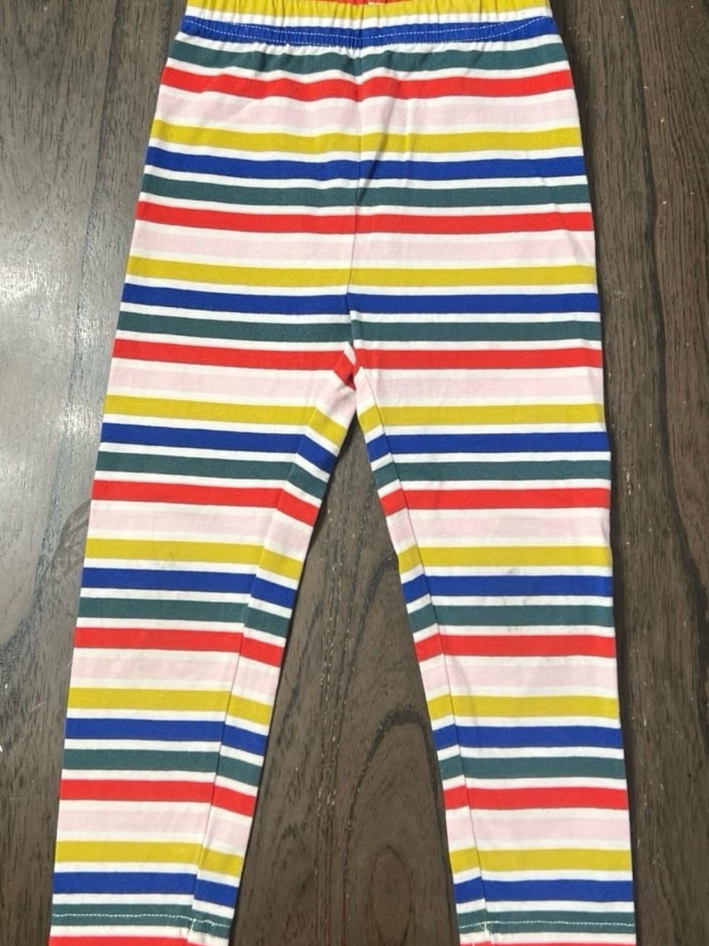 Hanna Andersson Rainbow Stripe Cotton Leggings